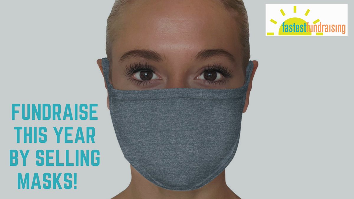 1FastFundraiser's tweet photo. Sell something this year that everyone needs-Masks! 
 Having a clean mask for your family every day of the week means that you need a lot of masks. https://t.co/mR8TZ9NLLq
