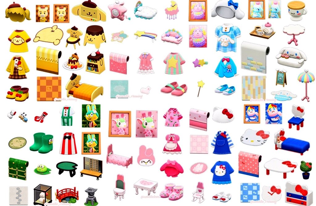 LAJust1ce's tweet photo. 💖SANRIO SET GIVEAWAY💖

3 people will win a set of Sanrio character’s furniture and clothing! You choose your set! 

🎉RULES

🐥Must be following
🐥Retweet

🌸Ends in 12 hrs!🌸
I will enter everyone into a randomizer to select winners!
💚GL ALL!💚
#acnh #dodocode #ACNHDesigns https://t.co/wxsapQvNAp