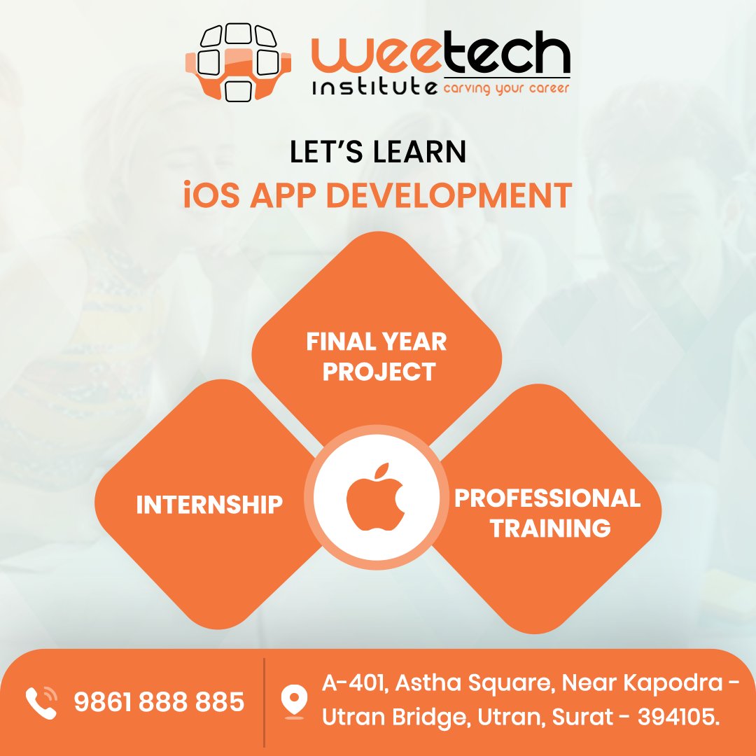 WeeTechInstitut's tweet photo. An Ideal iOS Training Center in Surat to Give You Professional Touch - https://t.co/DG4ftSQpsN
#ios #iostraining #iosdeveloper #training #surat #traininginstitute #instituteinsurat https://t.co/tt08YQep6L
