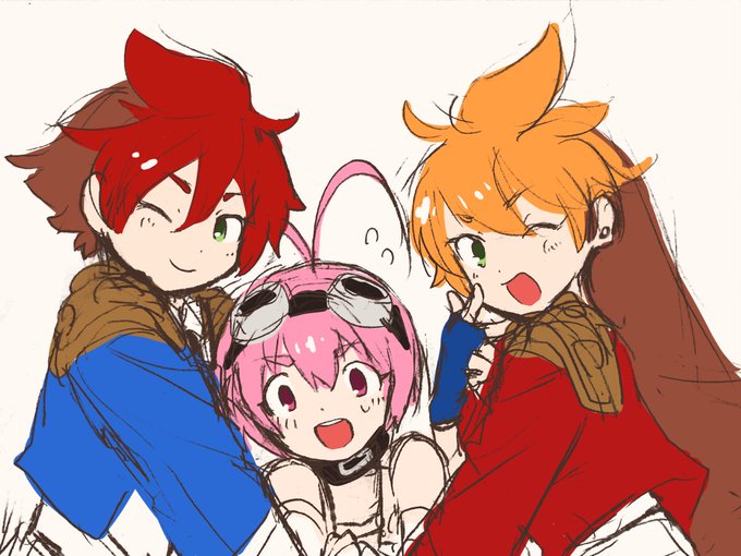 男女双子のtwitterイラスト検索結果