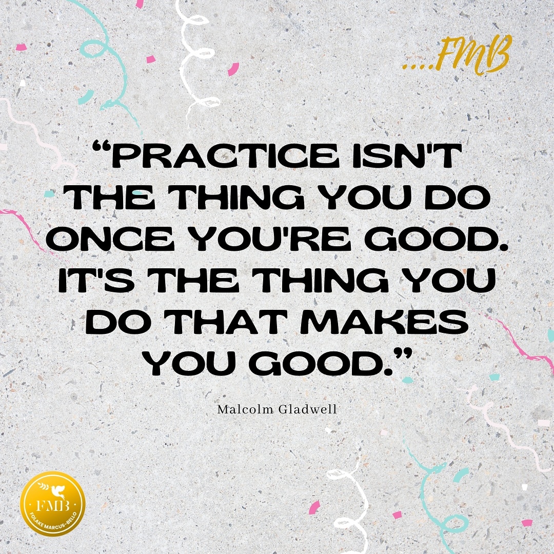 fmarcusbello's tweet photo. On your path to success, Practice should be viewed as a necessity because it helps you to master your craft and ultimately become an expert in your field.

#FMB #TotusTuus #leaders #success #goals #dailyinspirations https://t.co/3dnNzc7zmR