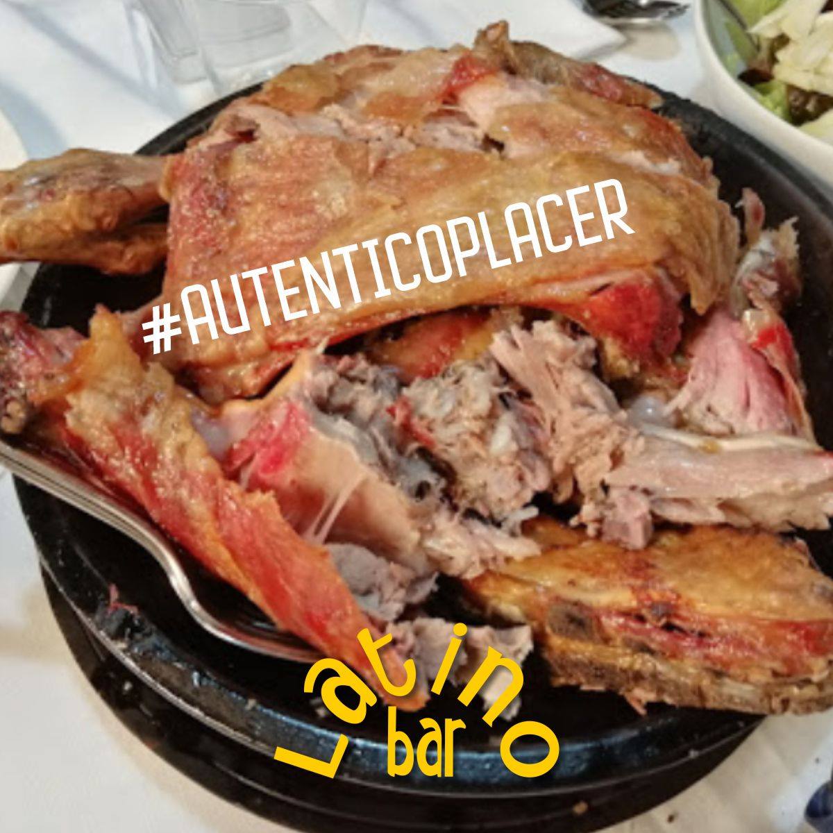 Se deshace en la boca!
Lechazo 100% ecológico asado lentamente en nuestro horno de leña!
Aún no lo has probado?
#LatinoBarLeon #PlazaSanMartin #BarrioHúmedo #Leonesp #carta #gastronomia #lechazo #calidad #asador #hornodeleña #asadoafuegolento