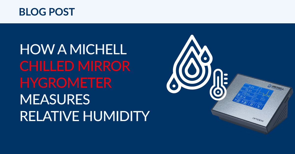 When should you use a chilled mirror hygrometer to monitor relative humidity? bit.ly/2P2SxUv