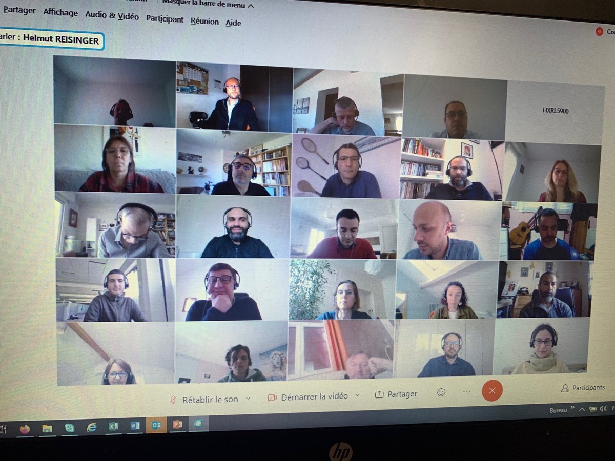 AlietteML's tweet photo. Enjeux client, accélération de la digitalisation, évolution des métiers &amp; des modèles: échanges passionnants avec les équipes Service Client et SAV France d’@OrangeBusiness ce matin

Merci pour cette visite virtuelle et tout le travail accompli au quotidien 👍🏻

#WeAreOne #evisite https://t.co/tG8TNNa7mn