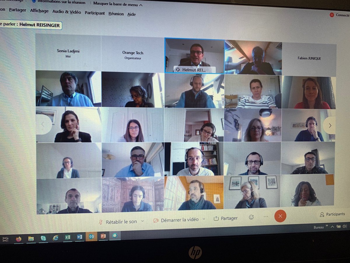 AlietteML's tweet photo. Enjeux client, accélération de la digitalisation, évolution des métiers &amp; des modèles: échanges passionnants avec les équipes Service Client et SAV France d’@OrangeBusiness ce matin

Merci pour cette visite virtuelle et tout le travail accompli au quotidien 👍🏻

#WeAreOne #evisite https://t.co/tG8TNNa7mn