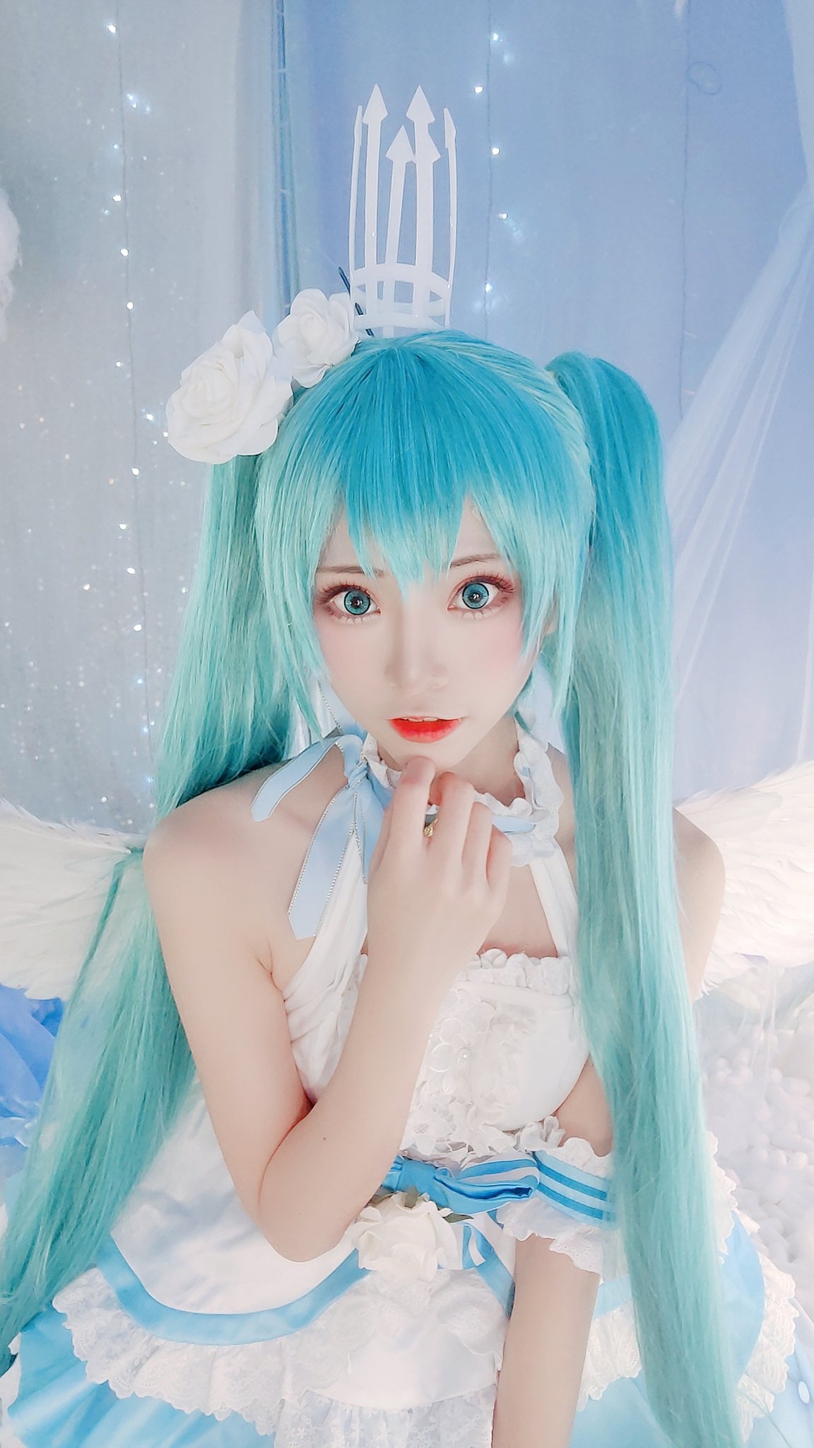 画像,#miku #cos 💙💙💙 https://t.co/AtsglB7Q0Z。