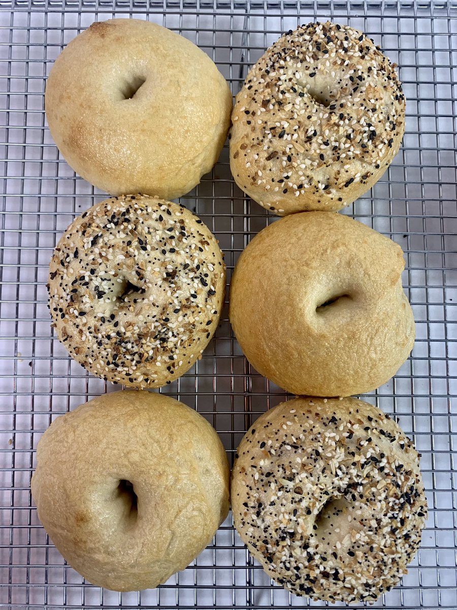 Charmedbmore's tweet photo. You deserve everything...and an everything bagel.🥯 
#charmed #charmedbmore #eatlocal #SmallBusiness #baltimorebakery https://t.co/ULjx9xhf2j