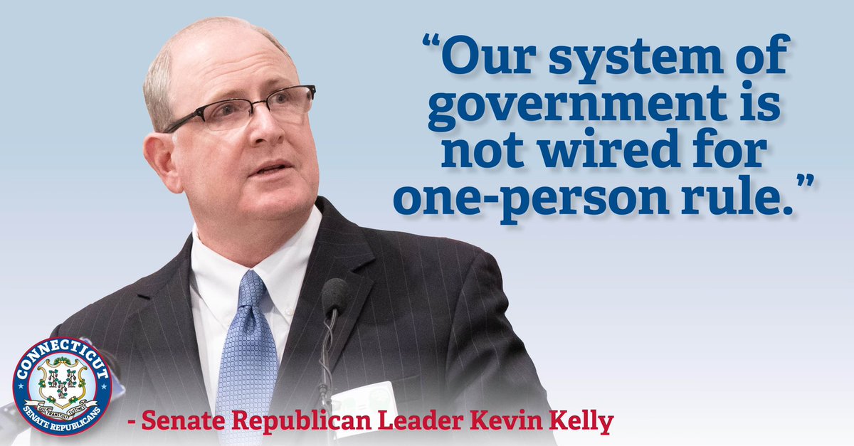 CTSenateGOP's tweet photo. ▶️ WATCH Connecticut Senate Republicans are renewing our calls to reopen the legislature as a co-equal branch of government: https://t.co/QweoYJRNtO
@21KevinKelly #connecticut #ct #ctleg #ctgovernment #ctgop #ctpolitics #reopenct https://t.co/cQfwdGv892