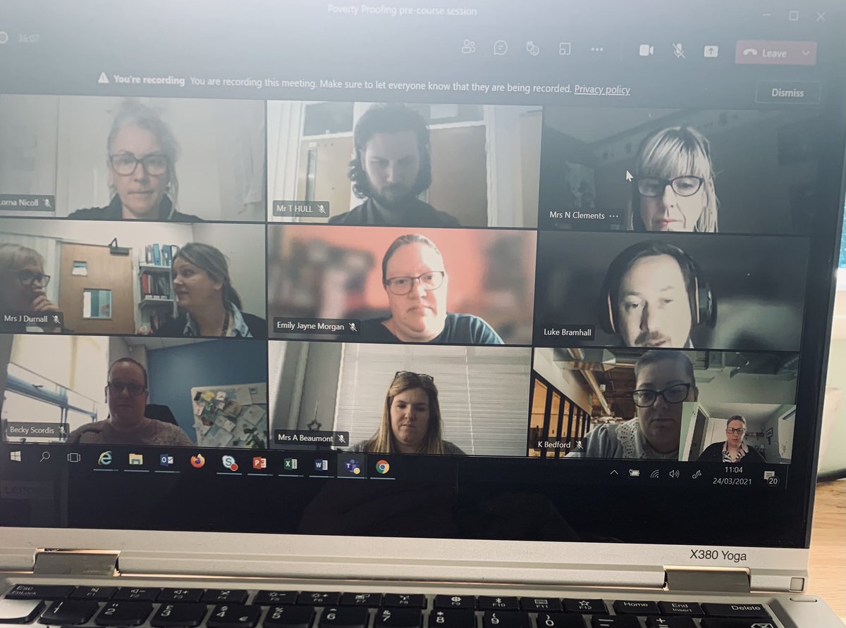 lstevenson2410's tweet photo. A brilliant start to our @povertyproofcne work. Huge thanks to @lukebramhall &amp; @Lorna_Nicoll for sharing initial training with us. Really looking toward to being able to get started. @nickyclements71 @VicAcademies #CrockettsCommunityPrimary #CapePrimary #Emotional but #Necessary https://t.co/9l6t2JsM4A