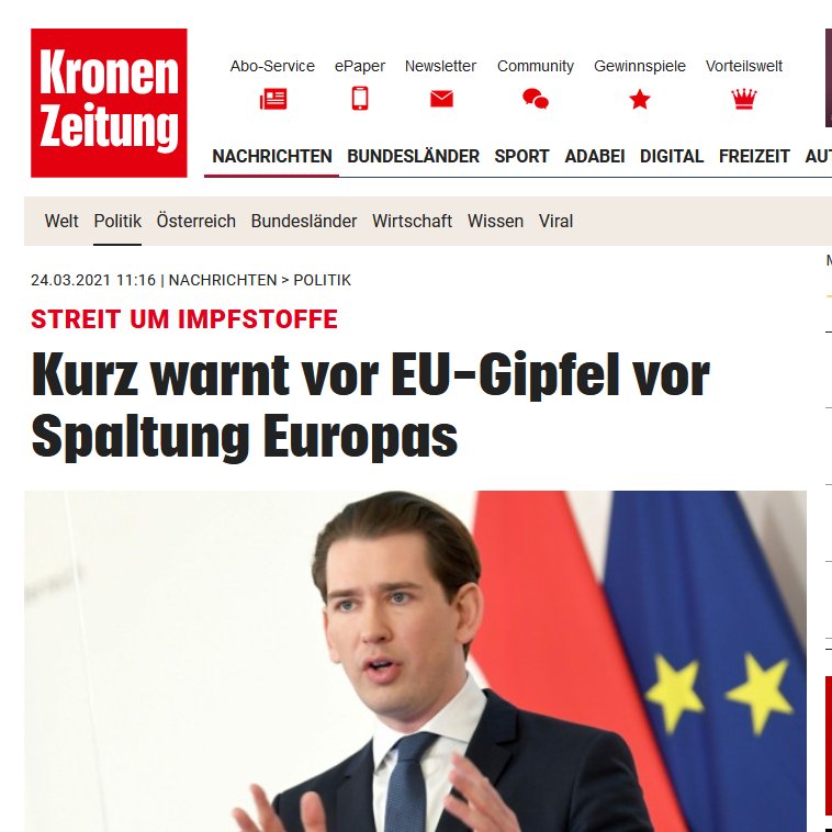 Lehrbeispiele für misslungendes #Konfliktmanagement
#Kurz will wohl unbedingt in die Lehrbücher 

 #DarkLeadership fehlendes #Vertrauen #Konflikt #Impfstoffdesaster #oevp