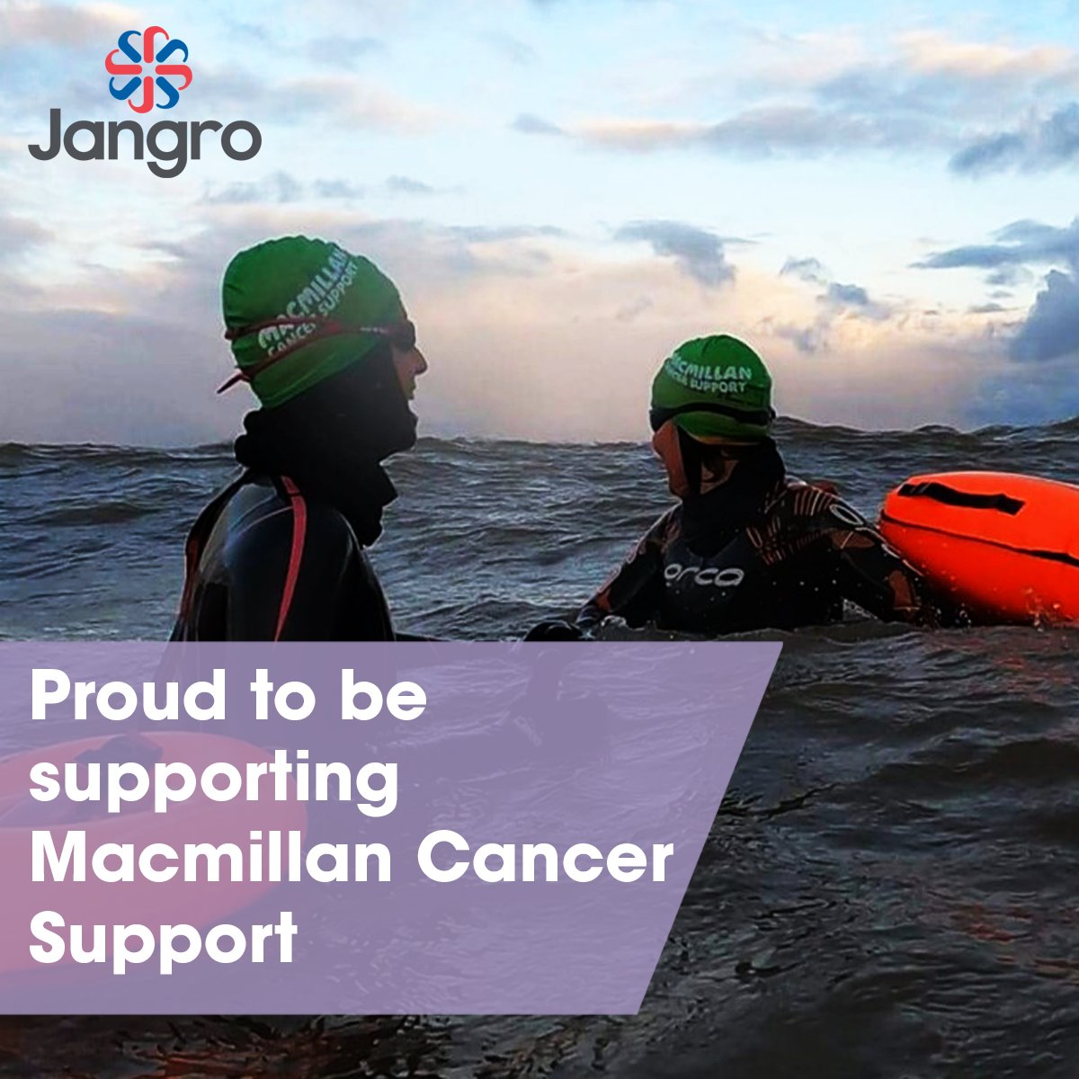JangroLtd's tweet photo. Only 6 miles to go out of Fiona Hunter and Leah Pullen, at Peter Hogarths &amp; Sons, 21 mile swimming challenge!! 💜💜💜
​
​Please show your support and donate at https://t.co/B5dEmG8UXY
​
​#jangro #charity #macmillan #proud #keepgoing https://t.co/gIBZJfC5HP