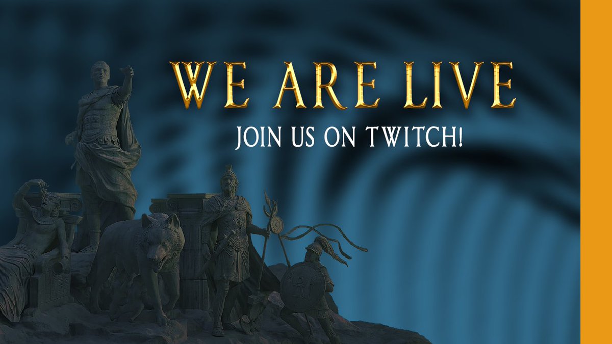 Three little words that make our weeks epic: We are live! 
Come join us, citizens! 
 👉twitch.tv/paradoxinterac…