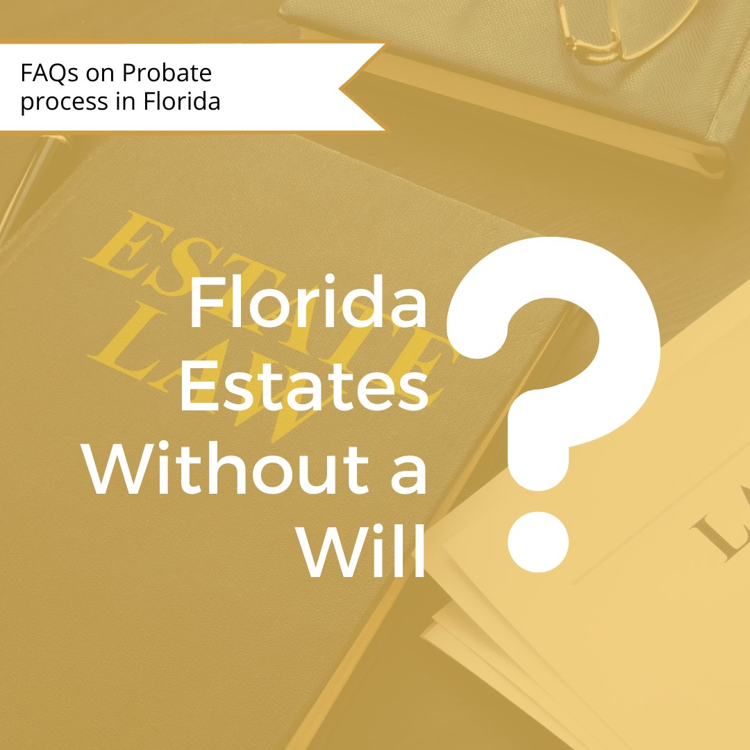sewar_legal's tweet image. When a decedent has no will, the estate is in intestate. Intestate estates can pose significant complications for beneficiaries and other interested parties. #faqs #probateassets #probate #probatelaw #floridalaw