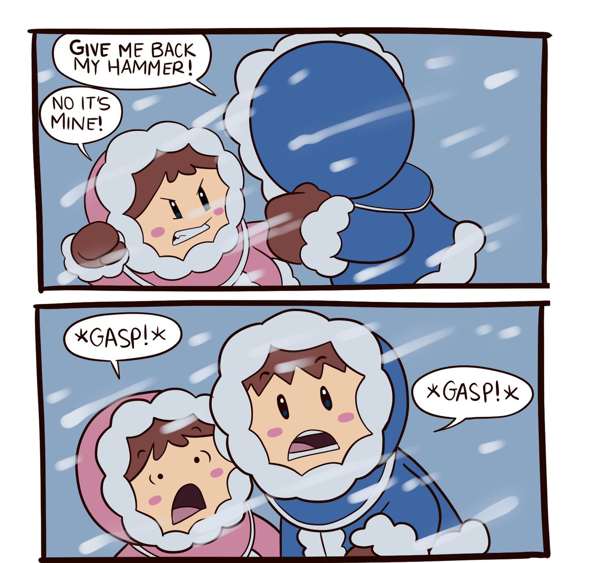 Hey Donkey Kong, Ice Climbers aren't buying it. ?❄❄
#donkeykong #fanart #ssbu #SuperSmashBrosUltimate