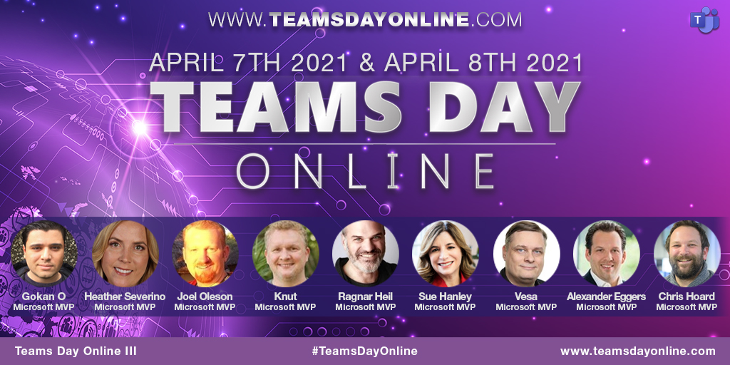 Teams10x's tweet photo. So you’ve learned the ropes of #MicrosoftTeams and overcome the hurdles of staying in touch from afar. But are you really making the most out of your Teams experience? Register for our #FREEVirtualConference and learn all things Teams. #MSOffice365
https://t.co/ExVCxy7hxt https://t.co/m9uF8HAdlu