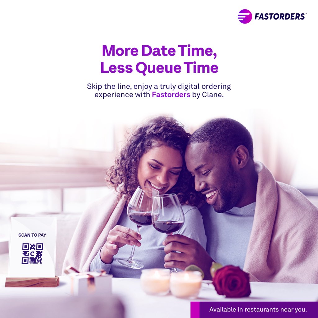 FastOrdersNG's tweet photo. More date time, less queue time. 

Skip the line by using Fast Orders and enjoy a truly digital ordering experience. 

#FastOrders
#Clane
#MobilePayments https://t.co/P4926Fz88O
