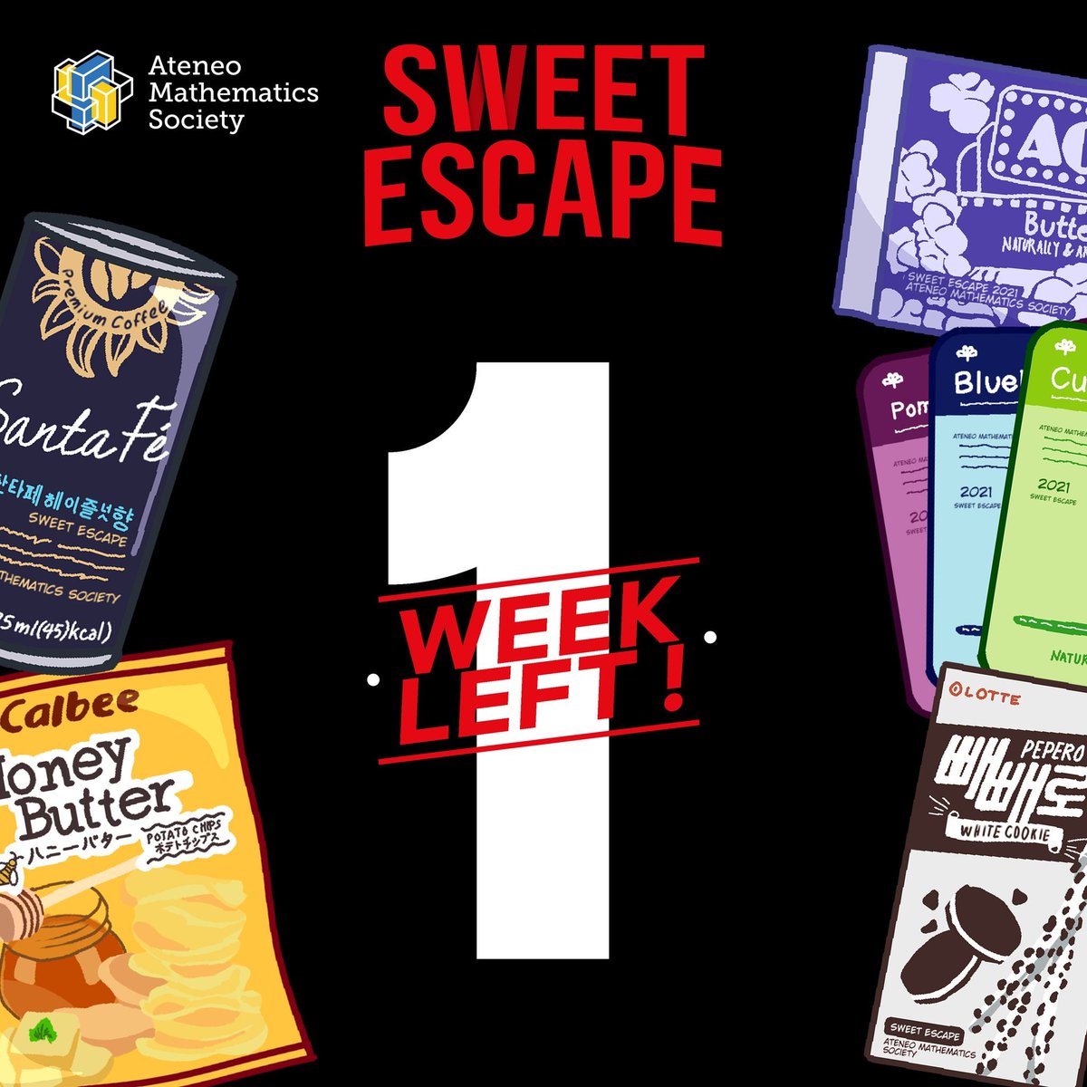 AMSinfinitweet's tweet photo. AMS Sweet Escape 2021 is on its LAST WEEK - get your care packages now before we close!

Order through https://t.co/R8e3fPY0Ha or forever miss your opportunity. 😉

Poster by Victoria Kimberly Go https://t.co/neOWvMWqk1