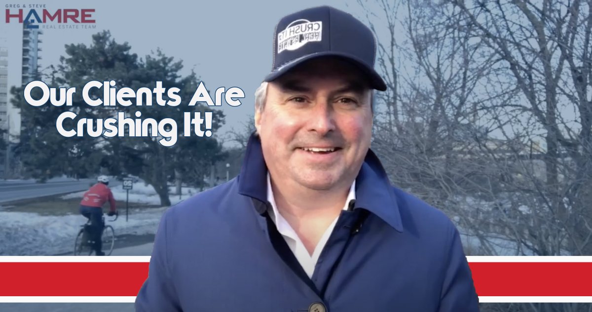 weknowottawa's tweet photo. 🙋♂️Everybody I talk to says, "Hey, Hamre Team is really crushing it in real estate."
And the truth is, our buyers and sellers are crushing it.😉
🎥Full story:https://t.co/j42LQBmH2v
#WeKnowOttawa #Hamre #Ottawa #REMAX https://t.co/vh0j4ZDRiQ