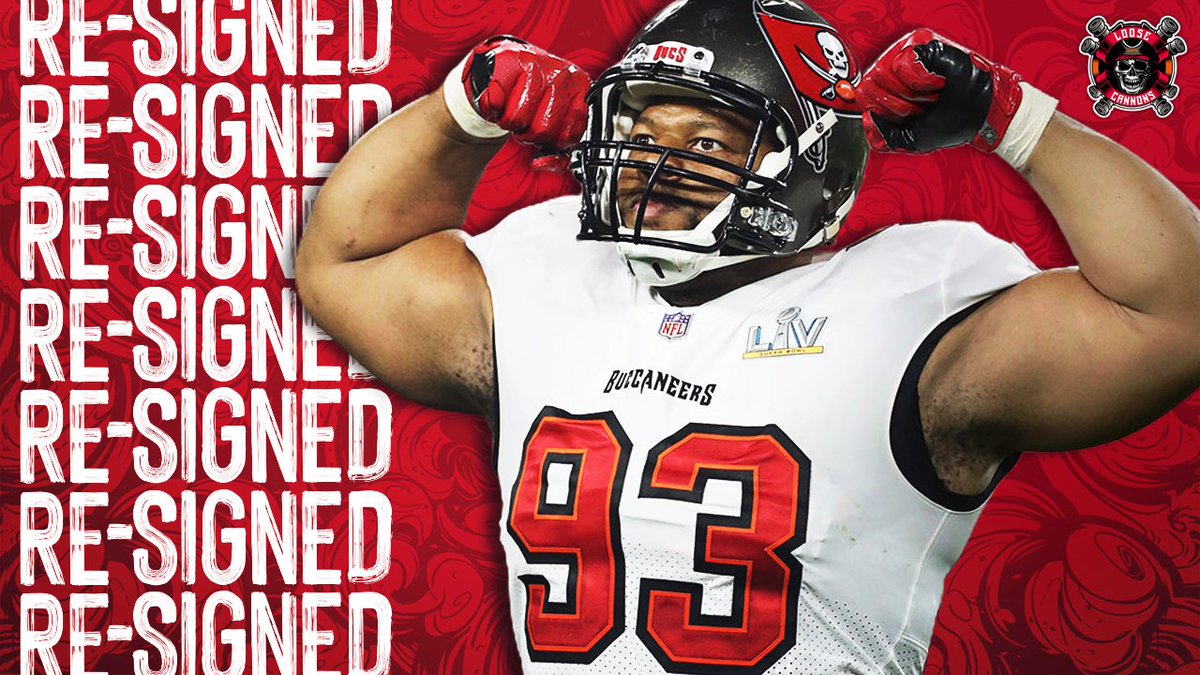 TheSamerAli's tweet photo. Welcome back, big guy! @NdamukongSuh is re-signing with our Tampa Bay Buccaneers!

#GoinFor2 #Bucs #LooseCannons https://t.co/upbNCzv8sE