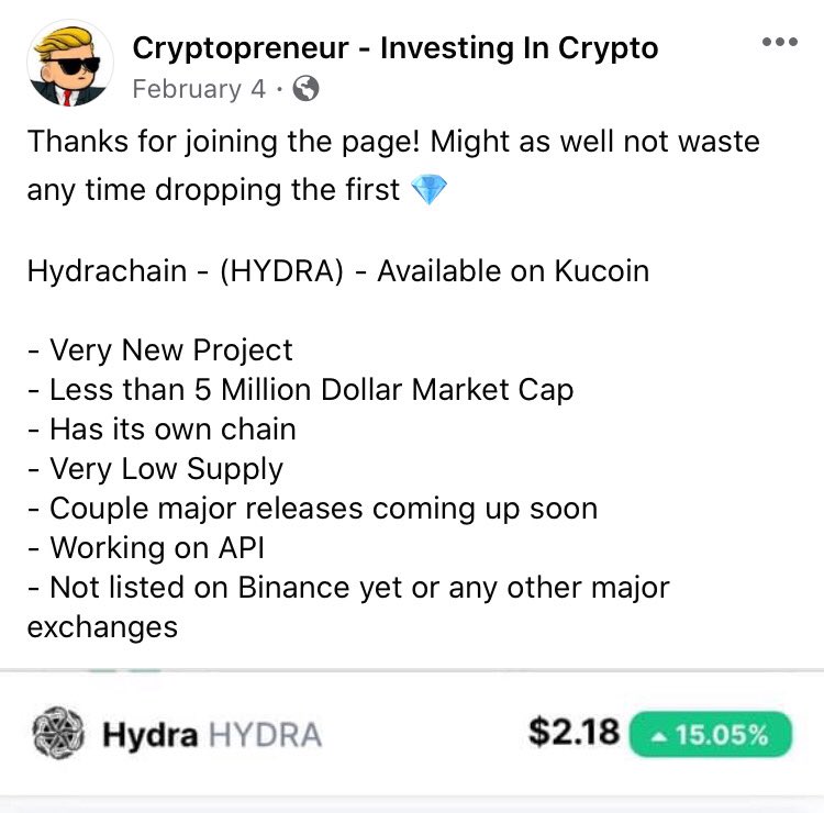 BuyVgx's tweet photo. I shared this in Feb 🔥
Current Price $18.69
#providingvalue
$hydra #hydra https://t.co/VinTBemsp9