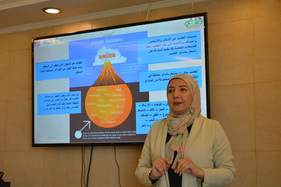 masirlb's tweet photo. عقدت جمعية "المبادرة الفردية لحقوق الإنسان" الجلسة الثانية لتدريب السيدات في الجنوب،  الخاصة بمشروع #أرجوك_افهمني بدعم من منح رواد ميبي وIREX.
ولقد اعطت المدربة رانيا شحادة السيدات تدريب حول موضوع إدارة الغضب و حل النزاعات.
#مصير #جنسيتي_كرامتي #حقوق_المرأة https://t.co/FT2rr9s7U1