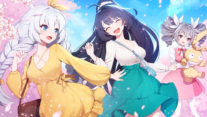 お花見🌸
#崩壊3rd 