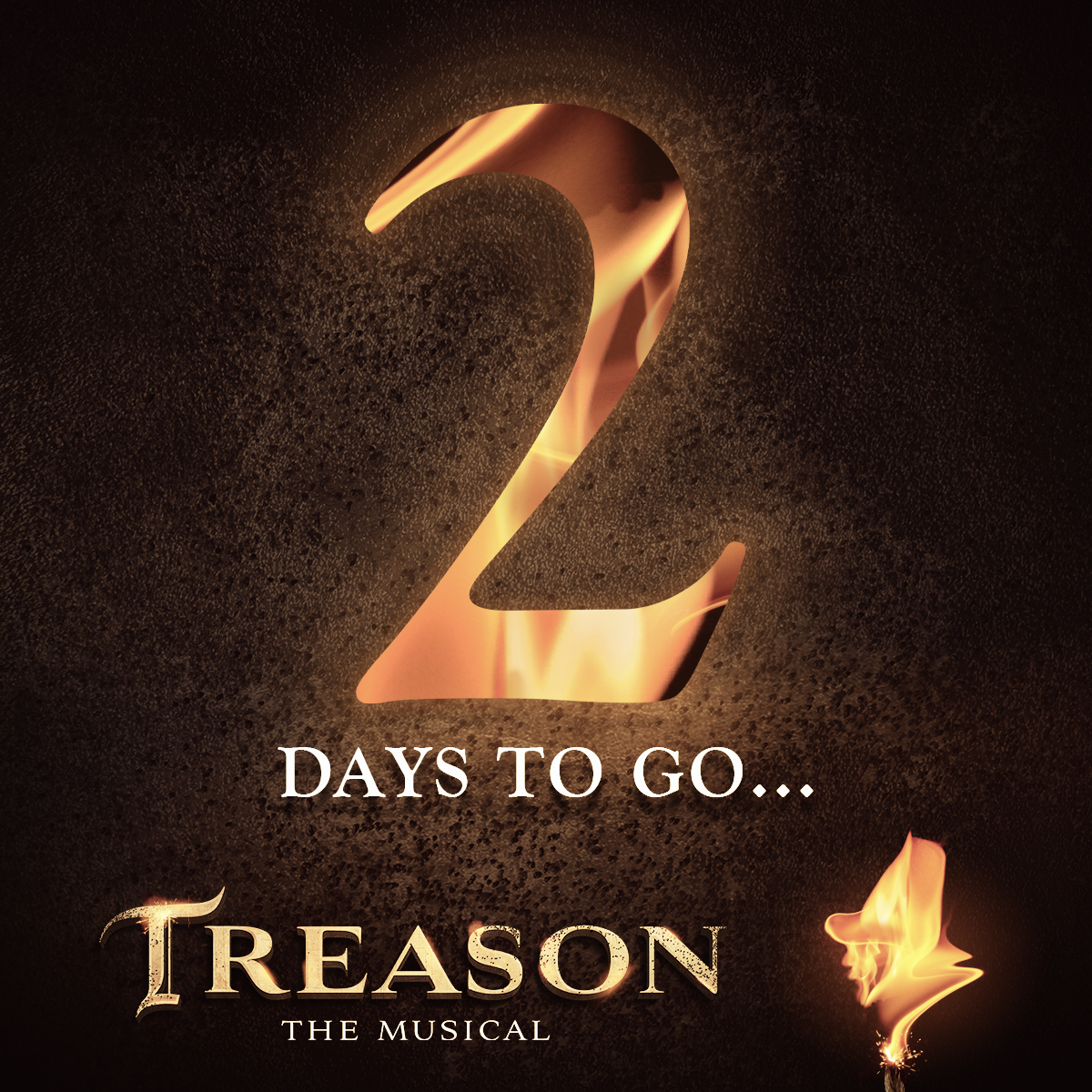 TreasonMusical's tweet photo. Two days to go until we reignite musical theatre again, with our amazing West End cast in #TreasonMusicalConcert! 🔥

Streaming on-demand 26/27/28 March, with optional captions, book yourself a red-hot ticket now: https://t.co/QvB1FFPvUl

#TreasonTheMusical #TreasonMusical https://t.co/5WhlemmP4z