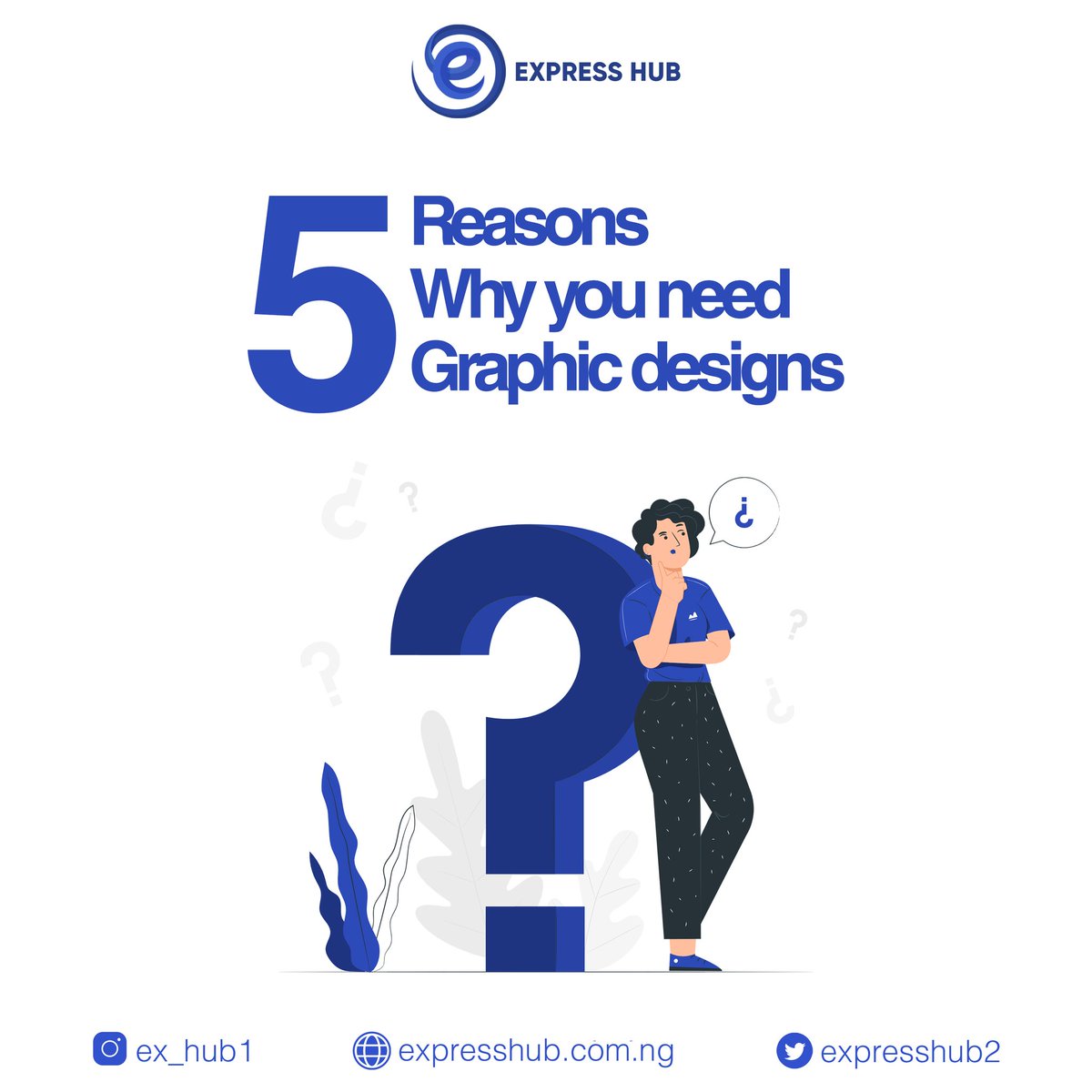 ExpressHub2's tweet photo. Graphic design is more than just aesthetics; graphic design is a form of communication between your business and your audience.

Reach out to us today 
https://t.co/mW6KUrAECD
+2348076805720

#graphicdesign  #wednesday #wednesdayvibes #graphicdesigner #branding  #expresshub https://t.co/0PN1D11Zls