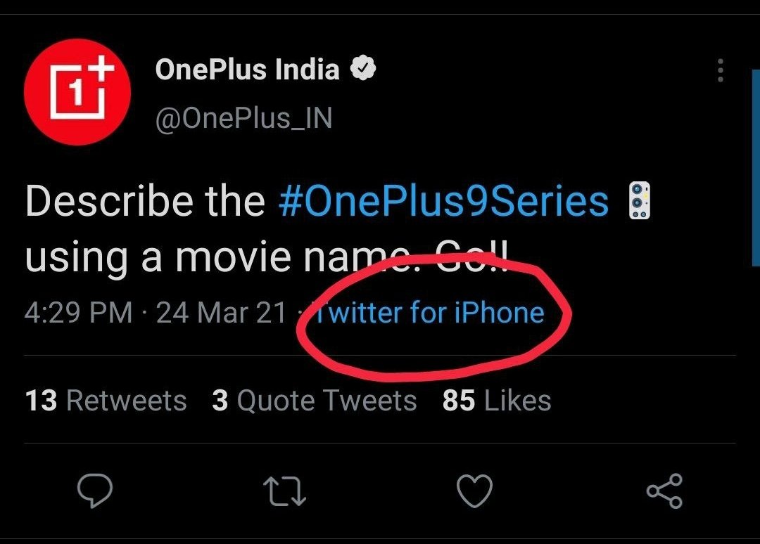 Even OnePlus team members like iphone then why should we buy OnePlus.
🤣🤣🤣
