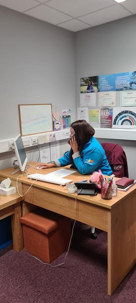 SETUSU_WD's tweet photo. Your WITSU Sabbatical Officers taking part in @TheUSI Phone Banks in a bid to lobby local TD's to support the #EducationForAll pledge. The current treatment of students in Higher Education with regard to fees, rents and many other aspects is no longer acceptable!☎️ https://t.co/Yp0R6kJHIx