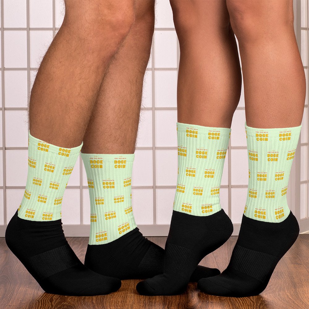 MyDogeCoinRocks's tweet photo. 5% Discount for Doge payment.
Grab your Dogecoin socks and spread the love for DogeCoin. Buy now at https://t.co/S8wX4PZwM0 Dogecoin accepted!!!
#dogecoin #egod #DogecoinRise #dogearmy #doge #Dogecoinarmy #DogeEGOD @dogecoin #ElonDOGE  #dogesocks https://t.co/jIePhuZFdU