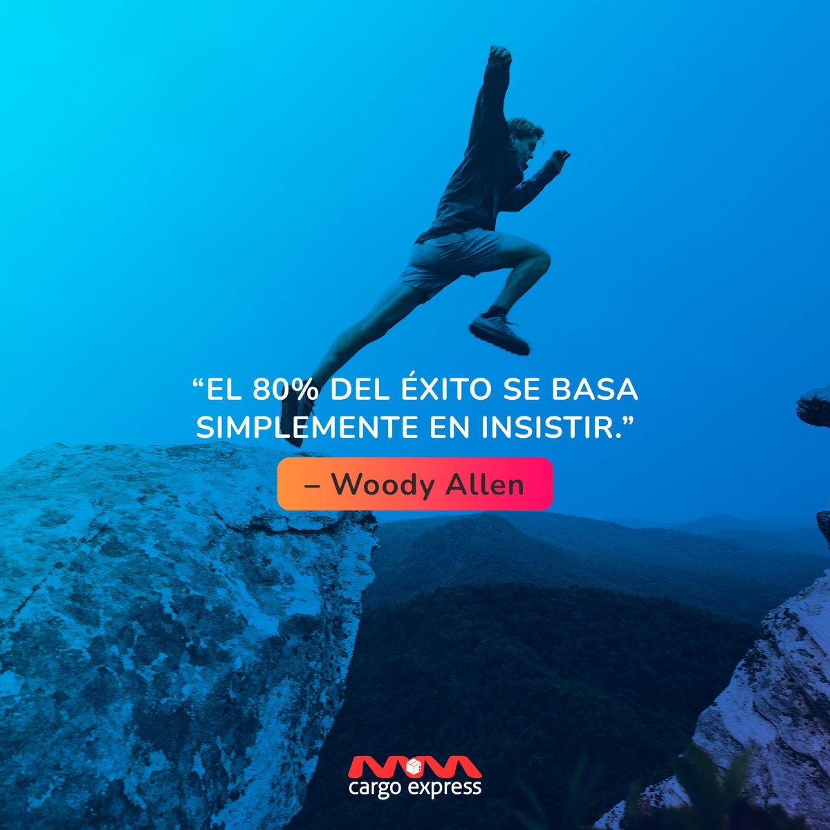 mmcargoexpress's tweet photo. Sigue insistiendo y la puerta se abrirá: ¡feliz miércoles! https://t.co/SvBV26Uq8X