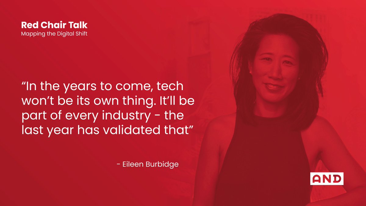 AND_Digital's tweet photo. #ANDRedChair @eileentso https://t.co/P3FfIZZ2Ye