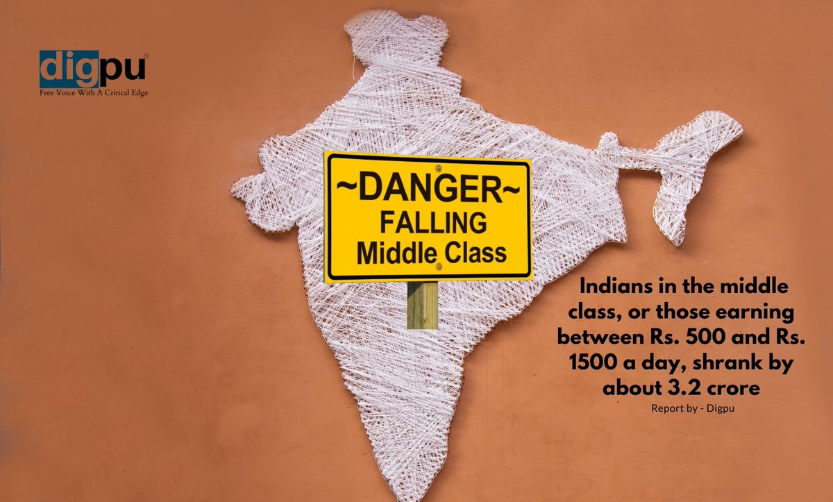 CheshtaBakshi's tweet image. Pandemics drag economies down and bury them into the ground if governments do not act promptly: 

#MiddleClassFallingtoPoorIndia #MiddleclassinIndia #PEWDataonMiddleClass #Digpu #News