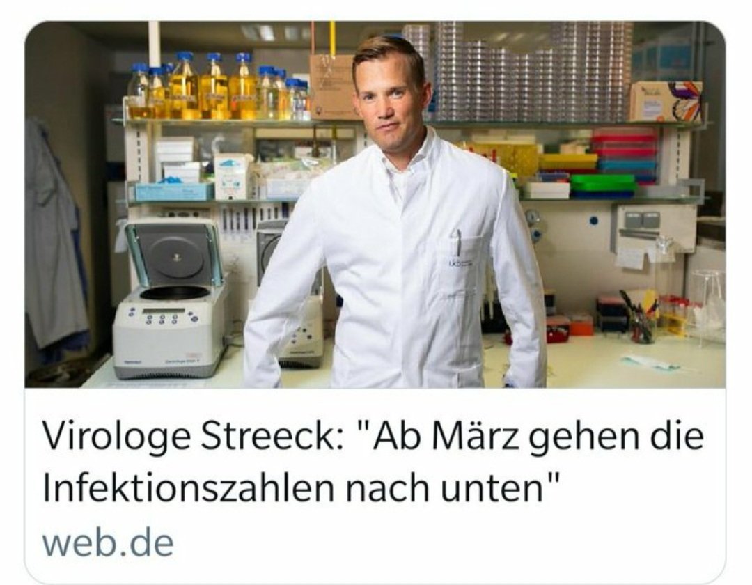 RaykAnders's tweet photo. How it started          How it's going

#Streeck https://t.co/wWjNGY6Znh