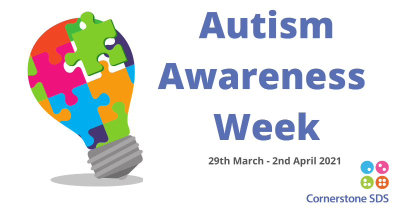 CornerstoneSDS's tweet photo. Today marks the start of World Autism Awareness Week. This is an globally recognised event that aims to shine a light on autism and develop the wider public’s understanding of autism.

In support of #AutismAwarenessWeek, we will be sharing a range of useful resources. https://t.co/ixkpuCAOna