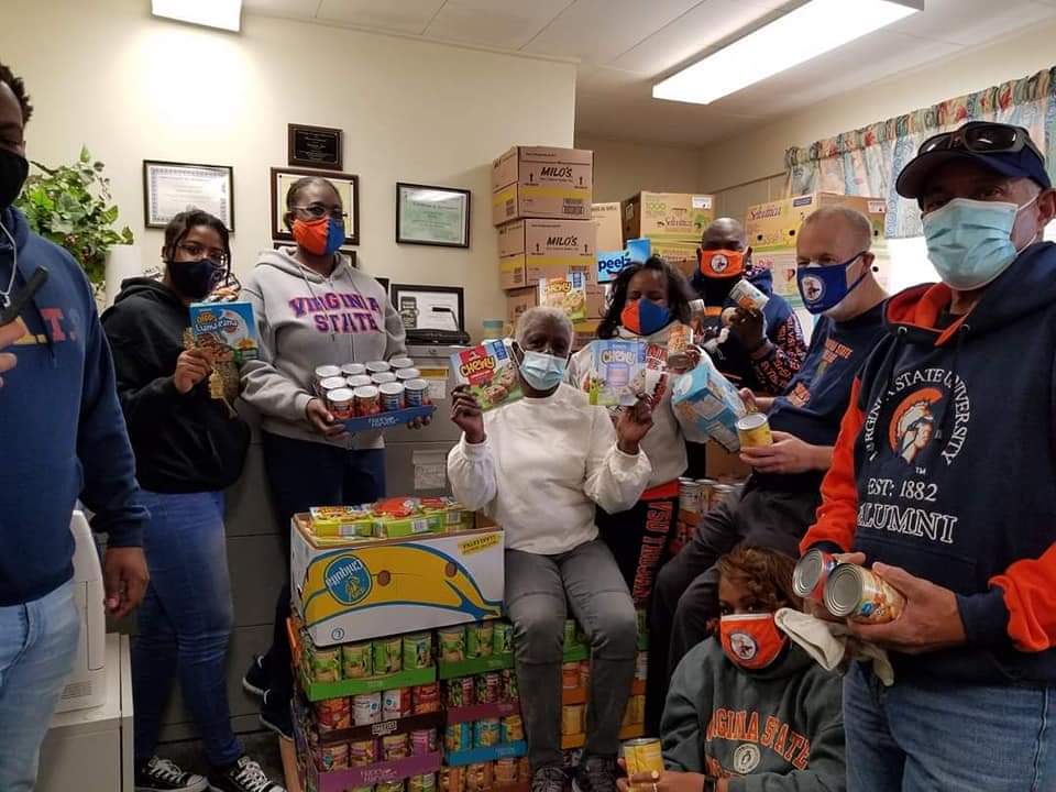 cgm730's tweet photo. VSUAA- GTAC is Blessed to Bless Others. On  3/20/21, the VSUAA_GTAC (NC) delivered the results of its Non- Perishable Food Drive (3,617 lbs),  to Loaves and Fishes Ministries of Warren County, NC. They will use the donated items to serve the citizens in need within its community. https://t.co/9yJe8n1TQ5