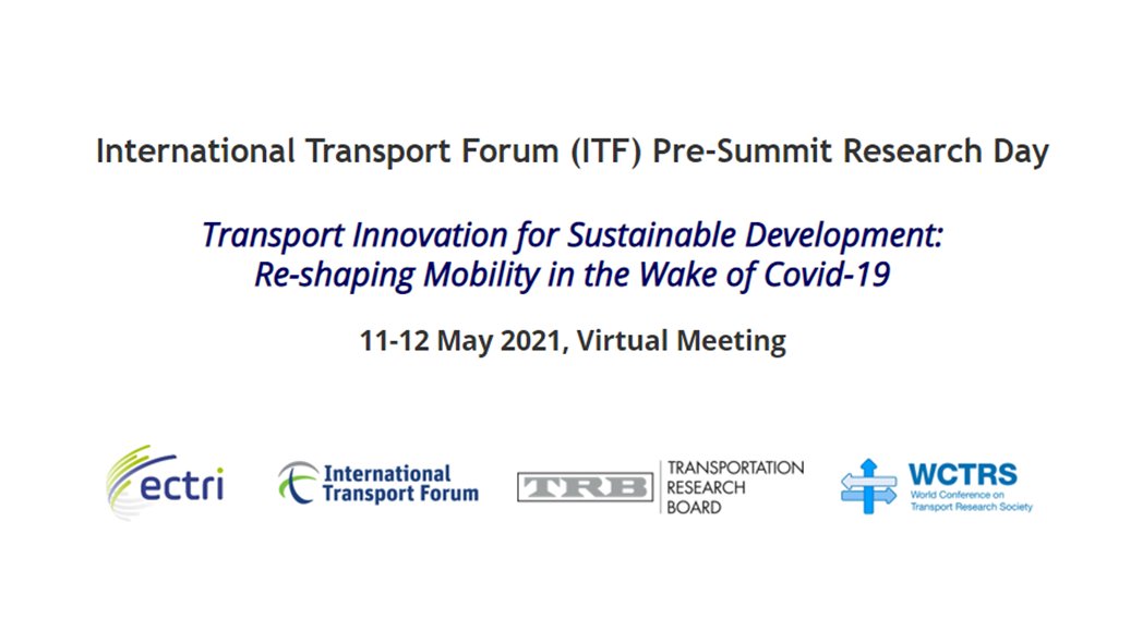 ECTRInews's tweet photo. 2021 @ITF_Forum Pre-Summit Research Day
📣 Call for abstracts ⏰ Only a few days left

📥 Submit your abstract by 29 March 2021 23:00 (GMT)
Info on the #ITFSummit themes and submission guidelines
👉 https://t.co/Zh9H3PNWvi https://t.co/HhY526at07