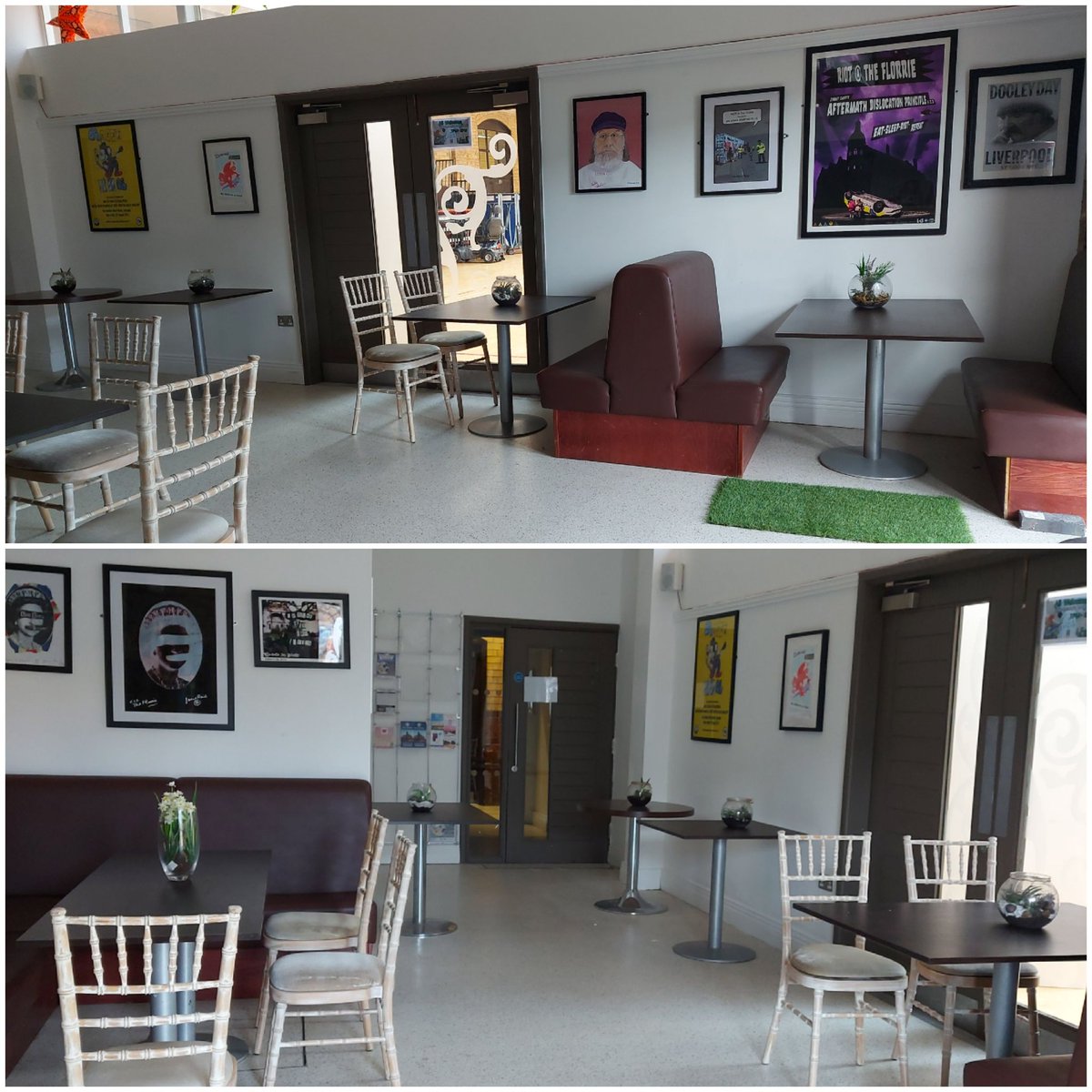 TheFlorrie's tweet photo. Are there any designers out there who can help us transform our community cafe ready for re-opening? DM us if you can help ❤ https://t.co/jKk4BUPCBK