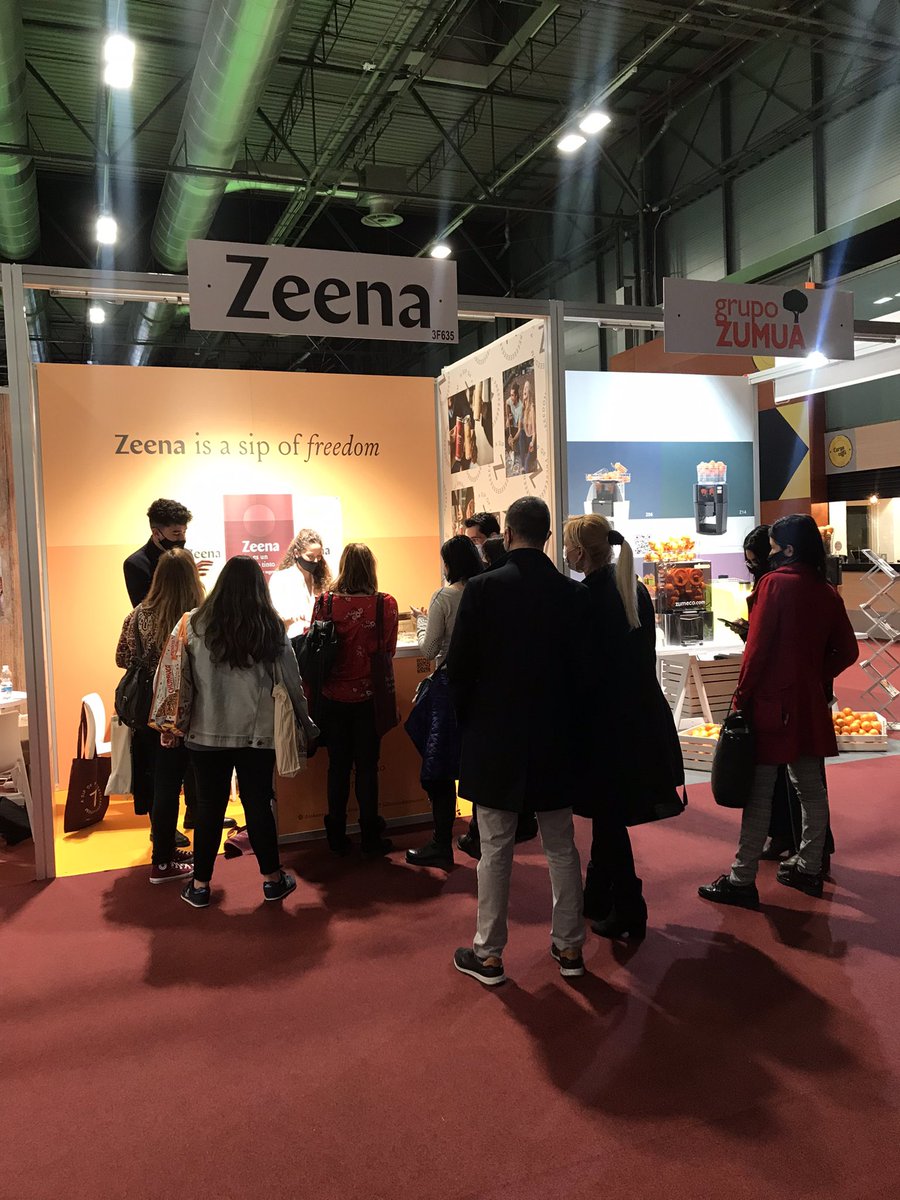 Exitazo de #Zeena en la #HIP2021, ¿todavía no has probado el vino en lata? Descúbrelo en drinkzeena.com 😏🍷 #aSipOfFreedom