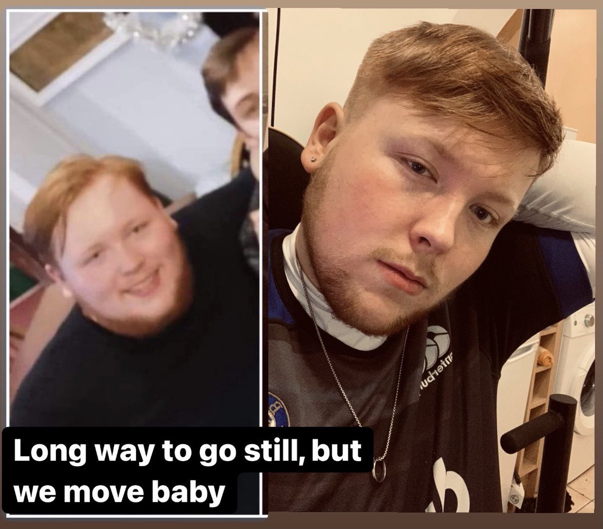 JoshJamesyy's tweet photo. Yeah, I’m working on it and we’re doing pretty good. 3 months in, 3 stone down. 1000km challenge for charity begins in a week🔥 https://t.co/ppoYOVm9VO