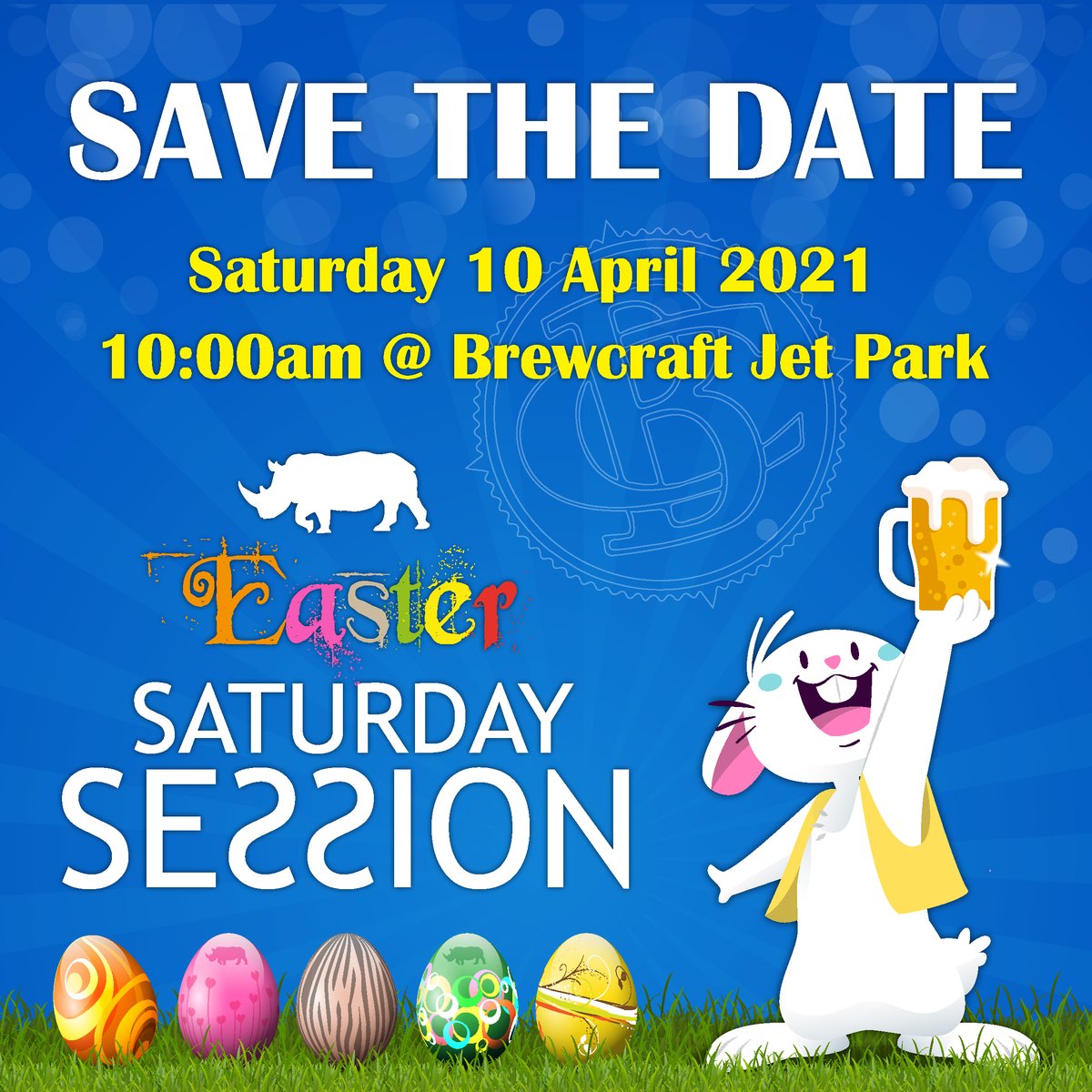 Don't miss our next Saturday Session at Brewcraft Jet Park! 🥳

Homebrewers get together to swap ideas and taste each other’s homebrewed beer. This Easter Saturday Session is focused on using Liquid Culture as our featured ingredient. 

Looking forward to seeing you there!🍺🐰