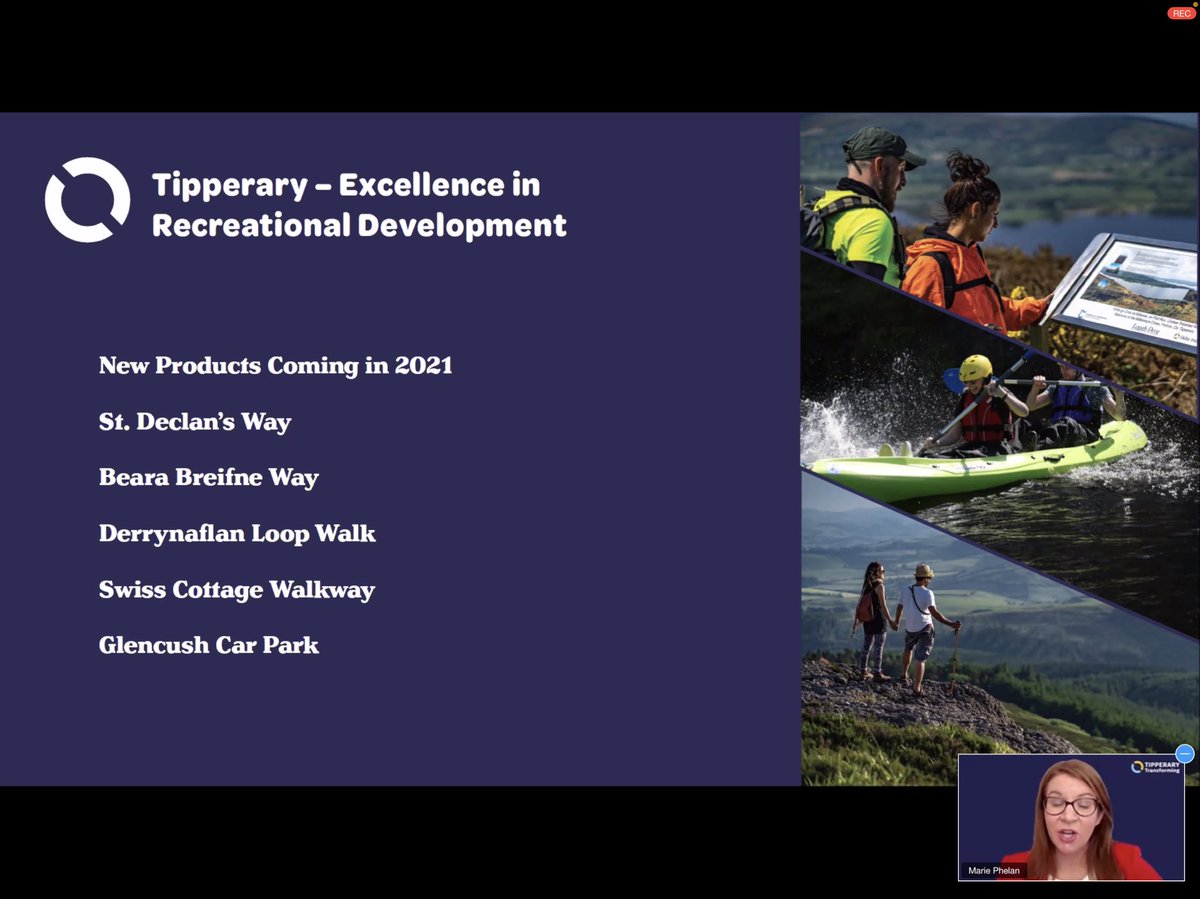 MunsterVales's tweet photo. A comprehensive overview of the exciting developments which are planned for Tipperary tourism assets over the short-medium term outlined by @marieandnoel of @VisitTipp at this morning’s Tipperary Transforming launch #munstervales #tipptransforming #teamtipperary #tourismtogether https://t.co/ZErJUj9HCO