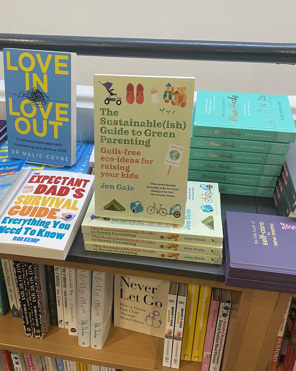 OMahonysBooks's tweet photo. New in stock- The @sustainableish Guide To Green Parenting by #JenGale
No preaching. No judgment. No guilt. The must-have friendly green bible of accessible eco-tips for families
#ParentingBooks #ChildcareBooks
#Books #booksellers #EcoFriendly #Ireland @BloomsburyBooks https://t.co/trlvav8JaK