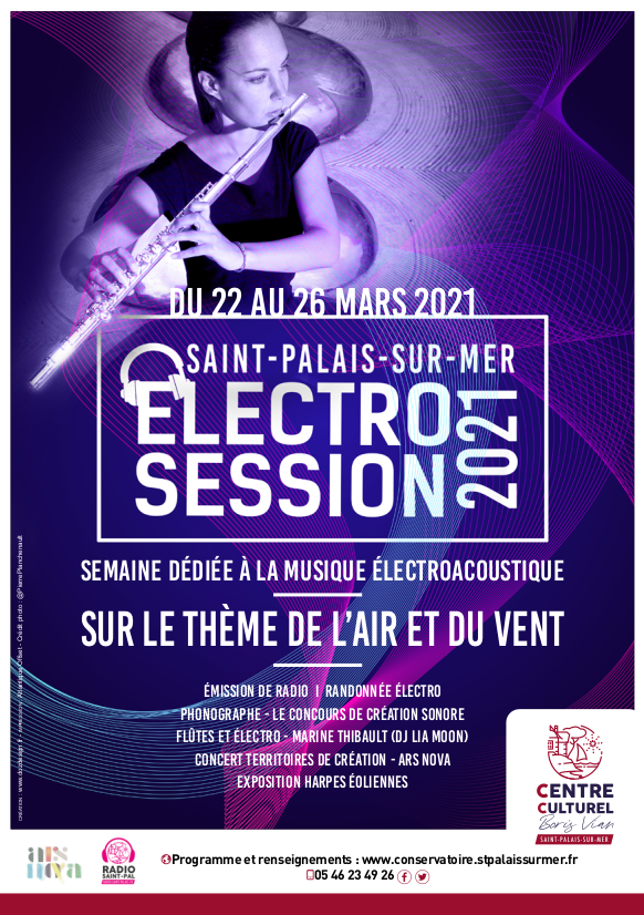 studiosaintpal's tweet photo. #Électrosession Aujourd'hui à 18h00 Concert DJ Lia Moon | Flûtes &amp; électro
Retransmission en direct de l'auditorium du concert de Marine Thibault
♫ À écouter en direct sur https://t.co/6aVrsjpcCL
► À regarder en vidéo ici : https://t.co/7QFMUY0l5e
@stpalaissurmer https://t.co/MMgoqc3zHs