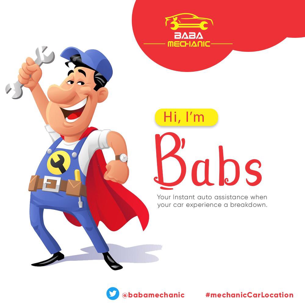 SamuelPresh's tweet photo. When your car breakdown. Just tweet at “@babamechanic Car name Location” you’ll get the best auto assistance instantly.
Now life is easy with #BabaMechanic https://t.co/UR9rORnCIw