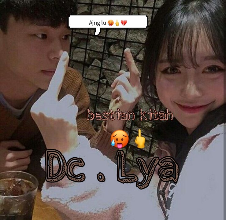 Potbar bersma @Jdc35_ 🥵🖕
Ntar gua buat page 😘🥰😩🥵🖕💔