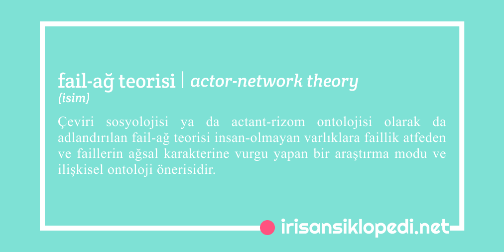 actor-network theory | fail-ağ teorisi (isim)

Yazar: 
Onur Arslan (<a href="/OnurArslannnnnn/">Onur Arslan</a> )
 
Editör: 
Öznur Karakaş (<a href="/oznurkarakas/">Öznur Karakaş</a> ) 
 
Açıklamanın kendisi: 
irisansiklopedi.net/2021/03/09/act…

#actornetworktheory #failagteorisi  #sts #irisansiklopedi #crowdsourced