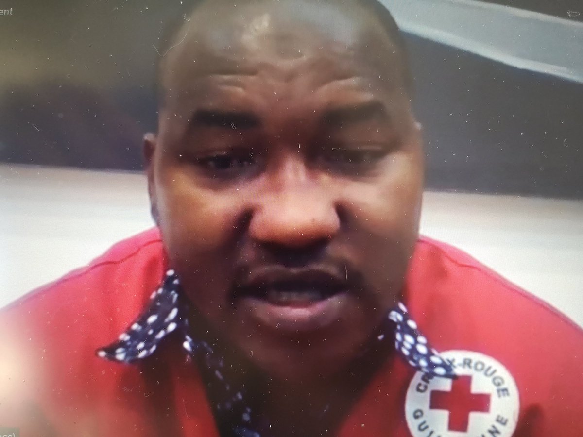 #Ebola <a href="/WHO/">World Health Organization (WHO)</a> <a href="/DrTedros/">Tedros Adhanom Ghebreyesus</a> <a href="/DrMikeRyan/">Mike Ryan</a> <a href="/IFRCAfrica/">IFRC Africa</a> @ann_vaessen <a href="/GwenEamer/">Gwen Eamer</a>
Very interesting briefing for <a href="/ACANU_Geneva/">ACANU</a> c/o <a href="/ifrc/">IFRC</a> pple from the field//Dr Balde #Guinea Dr Katshishi in Kinshasa &amp; Dr Balla in Goma #DRC //Lack of funding slows the speed of response//17.5millionUS$ needed