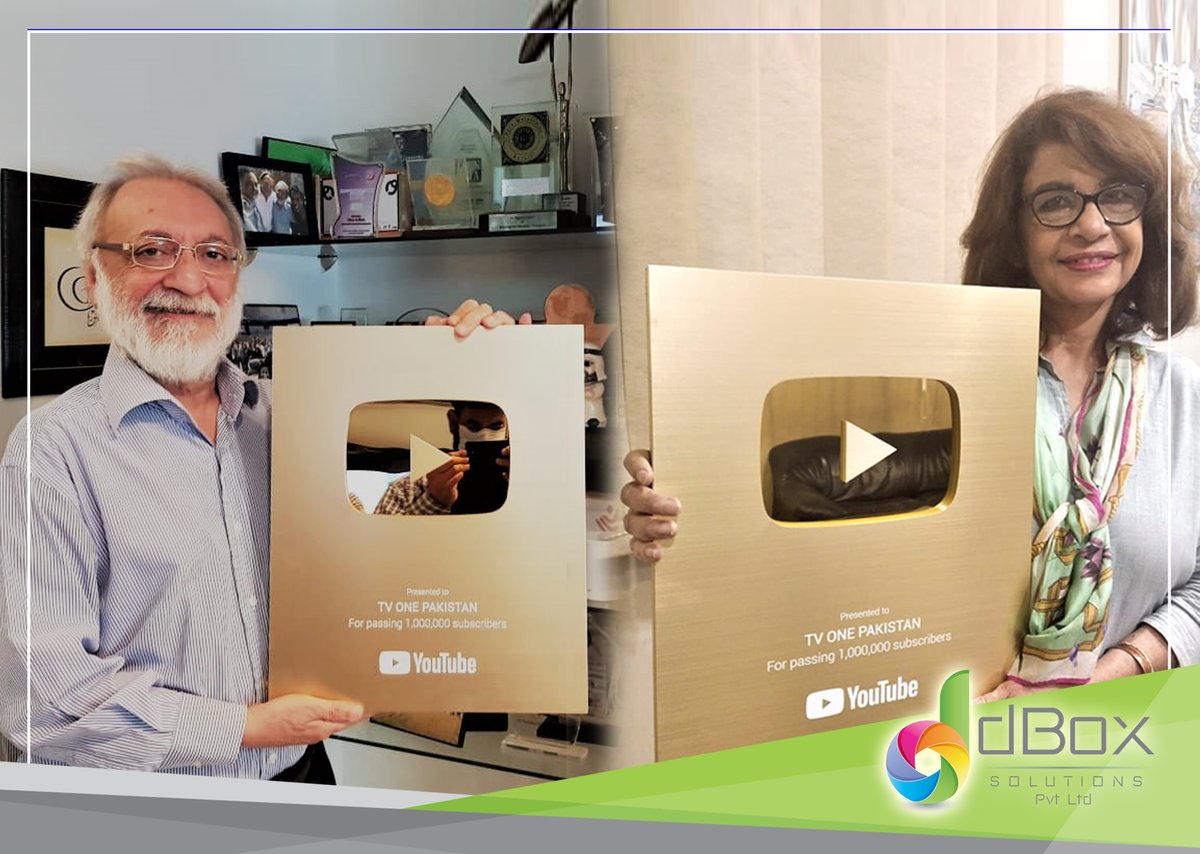 IAmirSyed's tweet photo. Celebration Bells!! - The Historical moment: Un-boxing #GoldPlayButton by Chairman Airwaves Media Taher A. Khan.

The sky's the limit... keep moving forward... 

Thank You @YouTube and @TVOnePk

https://t.co/jzhj9GnjUK https://t.co/BZBnWc27n5